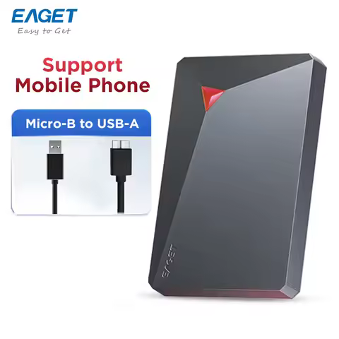 Eaget G22 Portable External Hard Drive 5Gbps SATA HDD 320GB Hard Disk USB3.0 External HDD Compatible