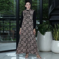 Batik Huza Adult Gamis Batik Gamis Baheera