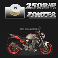 Dc Motorcycle 2 Engine Air Filter Cleaner Intake Element Oil Filters For ZONTES Zt250s Zt250-S Zt2