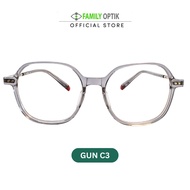 Family Optik - Kacamata Retro Blueray Photocromic Anti Radiasi 8202
