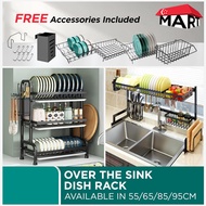 Kitchen Dish Rack Adjustable Dishware Organizer Storage Dish Drainer Drying Rack Organizer
