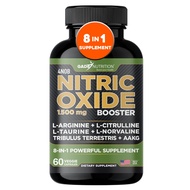 Nitric Oxide Supplement - L Arginine Capsules – Helps to Improve Energy, Endurance & Performance - P