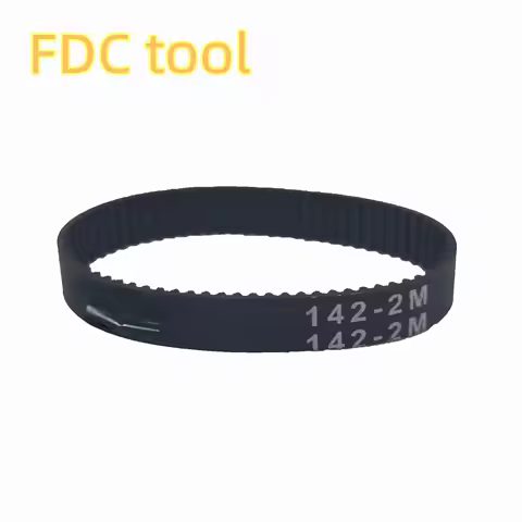 HTD 2M Closed Loop Rubber Timing Belt Width 4/6/10/15mm Length 118 120 126 130 136 142 158mm Drive T