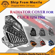 HONDA RADIATOR COVER for CLICK 125i 150i V2 V3 RADIATOR COVER Multiple Colors Available