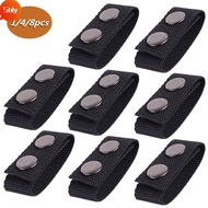 SHLY 1/4/8Pcs Belt Buckle  Double Snaps Sports Nylon Strap