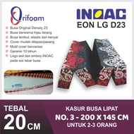 [200x145x20] KASUR LIPAT BUSA INOAC EON LG D23 ASLI BERGARANSI KASUR LIPAT MURAH NO. 3 QUEEN SIZE 20