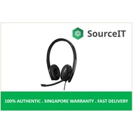 EPOS Adapt 160T USB-A/USB-C Stereo Headset for Business, Teams Certified - 2 Years Local Warranty