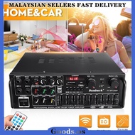 Ready Stock-Power  Stereo Amplifier High-power Bluetooth Equalizer  Square Dance Car Home Karaoke Po