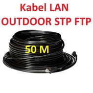 OUTDOOR LAN Cable STP Cat5 50M - Ready-to-Use Cat5 FTP Cable 50 Meters