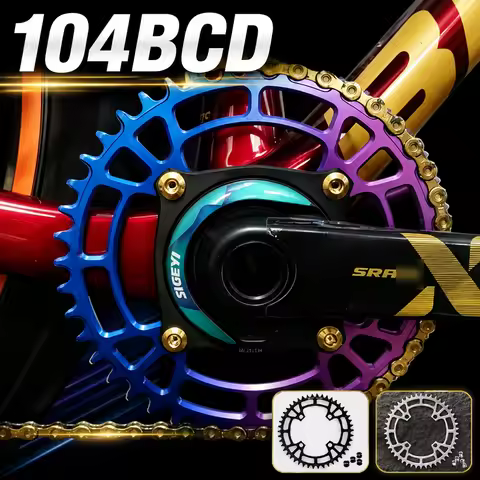 Mtb Chainring 104 Bcd For Shimano Saint M820 M825 Crown 104bcd 32t 34 36t 38t 40 42t 44t 46t 48 Chai