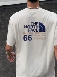 外國優惠預訂 The North Face 66 拼色logo男裝Tee
