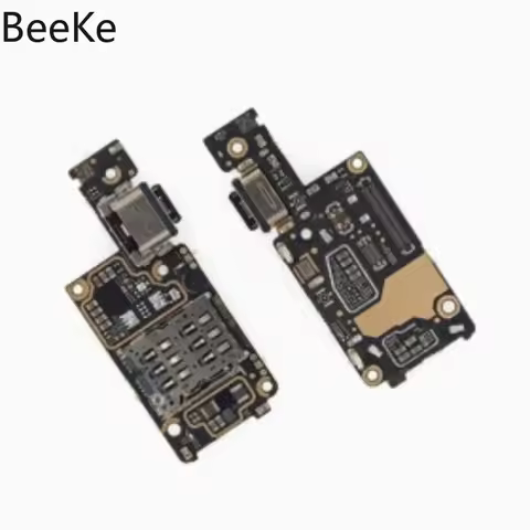 Original For Vivo iQOO 8 9 10 11 12 13 Pro USB Charging Dock SIM Card Reader Slot Board Microphone C