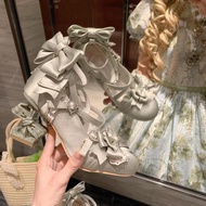 New Lolita Witch Key Gorgeous Elegant Cute Lolita Bow High Heels lo