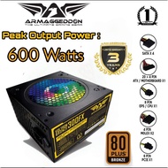 Power Supply Armaggeddon 300FX Voltron Bronze 80+Pure Power 300W | Peak Power 600w PSU Gaming Official Warranty
