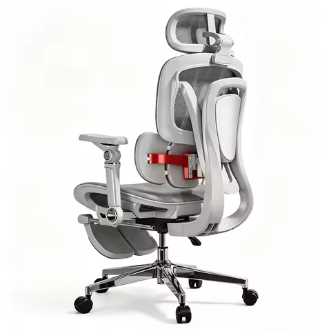 Ergonomic Office Chair Computer Gaming Chair with Aluminum Alloy Base