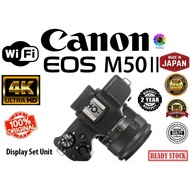 Canon M50 MKII Digital Mirrorless Camera DSLR Camera( Malaysia 1 Year Warranty )