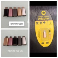 Smart phone Adaptor (Iphone to type c) (Iphone to v8 mirco)