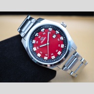 นาฬิกาผู้ชาย ORIENT Japan  ( Quartz )  รุ่น FUND0002H0  หน้าปัดสีแดง รับประกัน