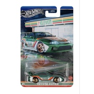 Hotwheels Exclusive Silver Series Toyota Supra 7 Eleven Free Protector