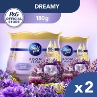 [East Malaysia] Ambi Pur Room Gel Air Freshener Premium Parfum Dreamy (180g)