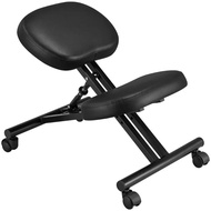 🔥 Adjustable Ergonomic Kneeling Angled Office Chair For Posture, Black