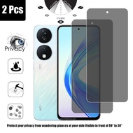 1-2 Pcs Honor X7b Anti-peeping Tempered Glass Privacy Screen Protector For Honor X9d X7d X7C X6c X6b