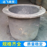 Cast Iron Crucible Electric Furnace Cast Iron Crucible Oval Cast Iron Crucible Die-cast Ductile Iron