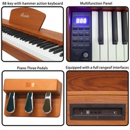 Beisite Digital Piano Keyboard Electronic Piano Electric Piano 88 Keys