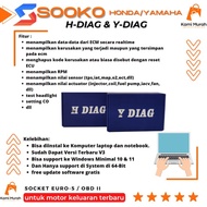 Scanner Motor Honda Yamaha Paket Hemat IQUTECHE H-DIAG Y-DIAG Scanner