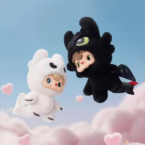 Genuine 52toys Pouka Dragon Taming Master Toothless Rubber Bag Pendant Trendy Play Handmade Decor Gi