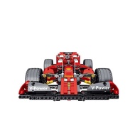[LEGO] Tương thích với LEGO 42206 Red Bull Racing RB20 Bộ cơ khí F1 quà tặng khối xây dựng cho bé tr