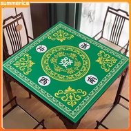【Ready stock】 Edge Locking Technology Mat Noise-reducing Desk Mat Foldable Anti-slip Mahjong Table Mat Noise Reduction Board Game Cover for Southeast Asian Gamers