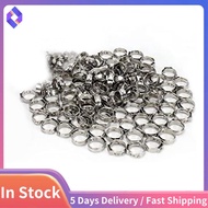 120Piece 1/2 Inch PEX Cinch Clamp Ring Cinch Crimp Ring Cinch Clamp for PEX Fitting Connections,