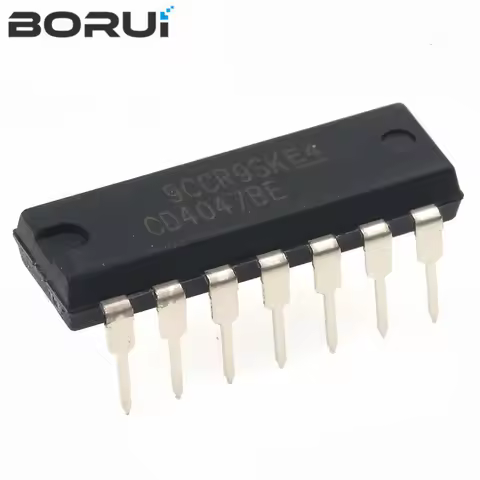 10PCS CD4047BE DIP14 CD4047 DIP 4047BE HCF4047BE