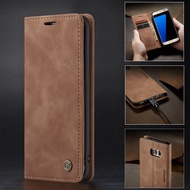 Caseme Flip Casing for Samsung Galaxy S7 / S7 Edge Wallet Case S7Edge Card Holder PU Leather Soft TP
