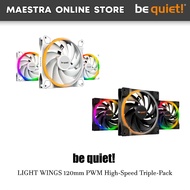 be quiet LIGHT WINGS 120mm / 140mm PWM High-Speed Triple-Pack