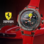 Ferrari Fashion Sports Electronic Multi-function Quartz Watch Silicone Waterproof Digital Watch