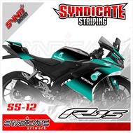 Sticker STRIPING Variation SEMIFULL R15 v3/R15 VVA PETRONAS Code SS-12