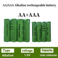 New 1600mAh/2000mAh Rechargeable Alkaline AA/AAA Batteries, Suitable For Clocks, Mice, Computers, To