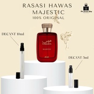 [DECANT] Rasasi Hawas Majestic Edp 5ml & 10ml Testers perfumes