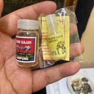 Minyak mani gajah lampung & Kristal mani gajah combo