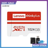 COOD Lenovo Memory Card Waterproof U3 High Speed 32GB/64GB/128GB/256GB/512GB/1TB TF/Micro-SD Storage Card for Smart Phone