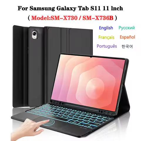 Case for Samsung Galaxy Tab S11 11 lnch,Keyboard Cover for Samsung Galaxy Tab S11 11 lnch with S Pen