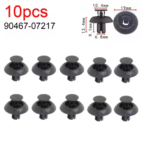 10Pcs Engine Cover Clip Car Rivets For LEXUS LS460 LS460L RX350 RX450H Engine Cover Clip Radiator Su