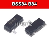 50~100PCS BSS84 B84 SOT-23 Pchannel 50V 130mA MOSFET 场效应管 IC SMD