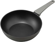 Iris Ohyama Diamond-Coated Frying Pan, 10.2 inches (26 cm), Deep Fry Pan, Gas Fire, Lightweight, Met