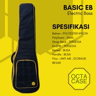 Tas Gitar Akustik Elektrik Bass Softcase Gigbag Ransel Jinjing Busa Tebal Octacase BASIC