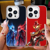 Case for iPhone 16 15 Plus Pro Max Soft A-14 ultraman