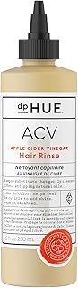 dpHUE Apple Cider Vinegar Hair Rinse, 8.5 oz - Shampoo Alternative, Scalp Cleanser & Post Workout Ri