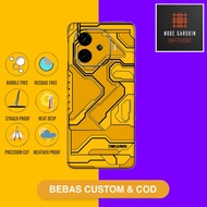 Garskin Skin Sticker Case Iqoo Z9 Fullbody or Backonly - ultimate cyber v2 Code - dahm